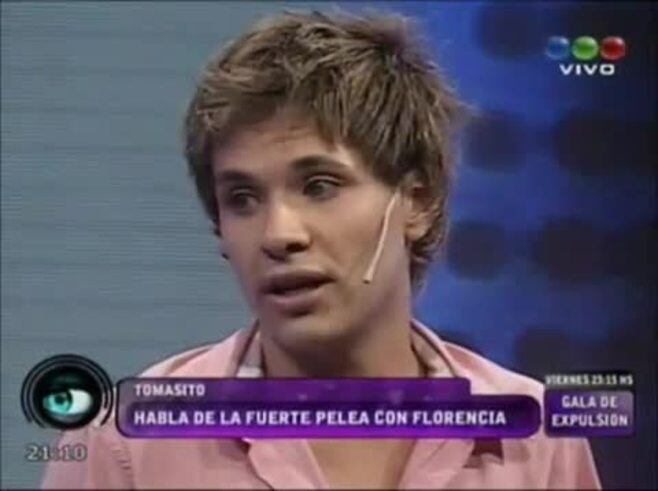 Fuerte cruce en GH 2012: Tomasito Süller vs. Gastón Trezeguet y Luli Fernández 