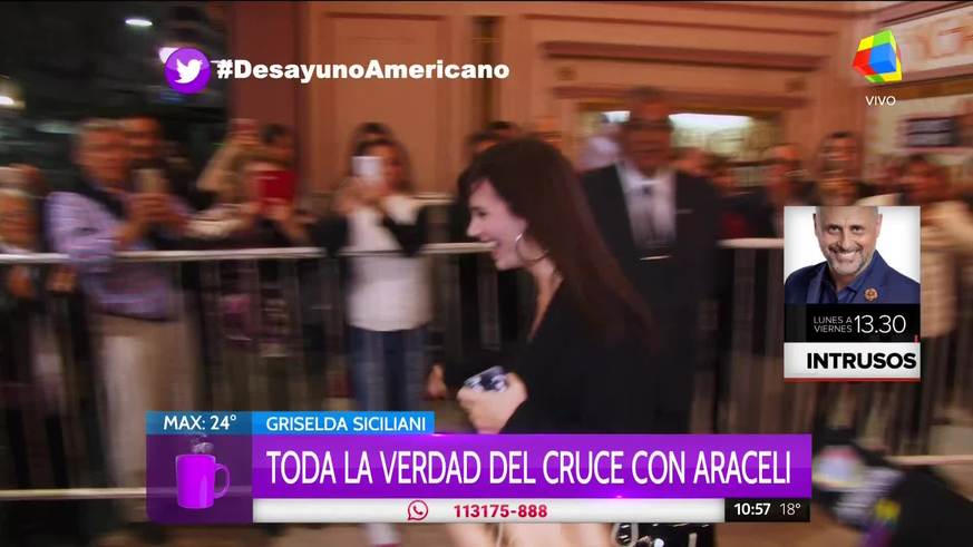 Griselda Siciliani habló de Dante Spineta