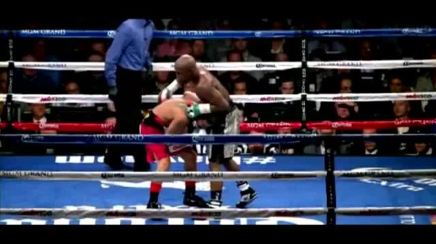 Video: la mordida del Chino Maidana a Floyd Mayweather