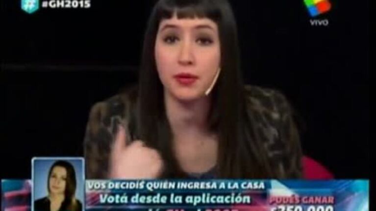 Sofía Gala confesó que le gusta Matías de GH 2015