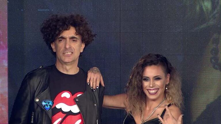 Favio Posca deslumbró ShowMatch con su rock