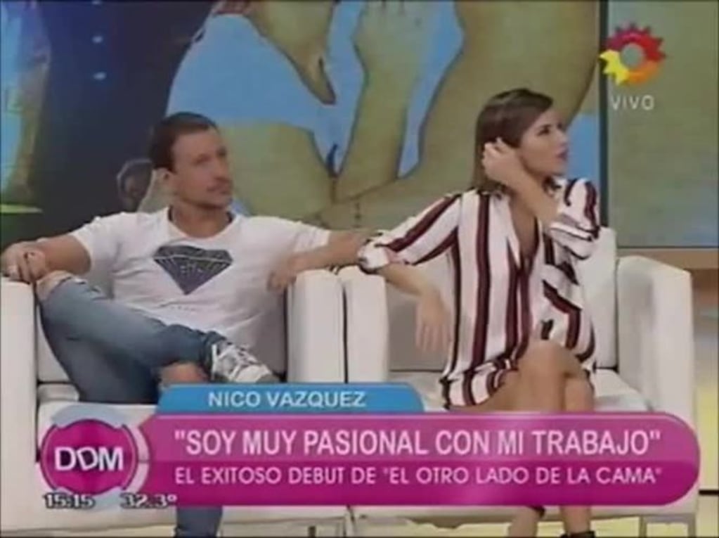 Nico Vázquez dio detalles de su encuentro casual con su exmujer y actual pareja