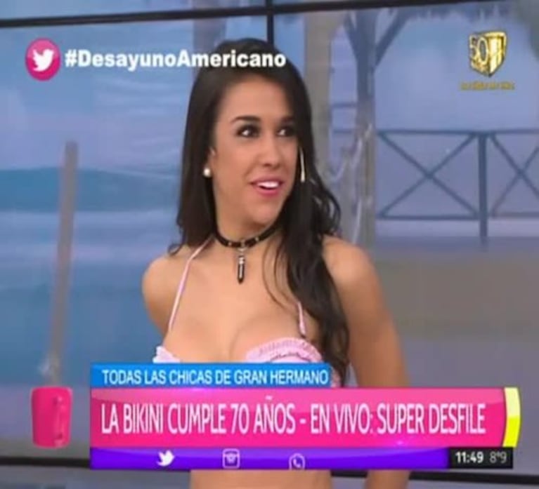 El desfile súper hot de las chicas de Gran Hermano 2016 en Desayuno Americano