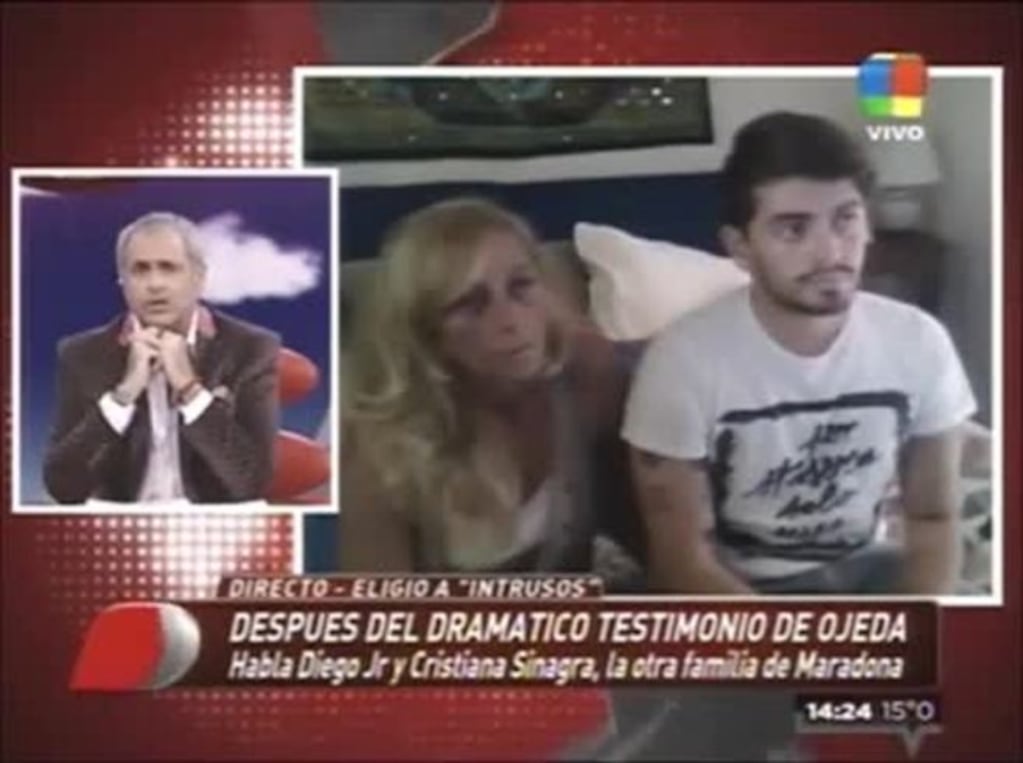 Diego Junior contra Maradona: “No quiero vivir con su plata, gracias a Dios trabajo ”