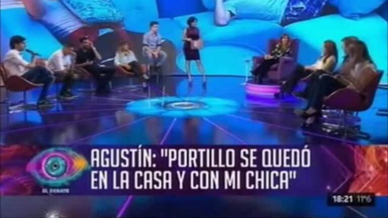 Cinthia Fernández y Agustina Kämper, filosas con Agustín en el Debate de GH