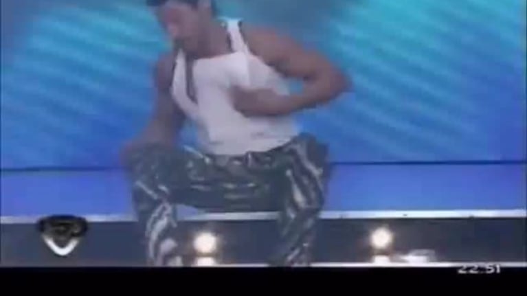 Tito Speranza, enojadísimo en Bailando 2011