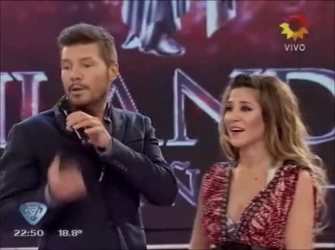 Jimena Barón llevó a su hijo Morrison a ShowMatch