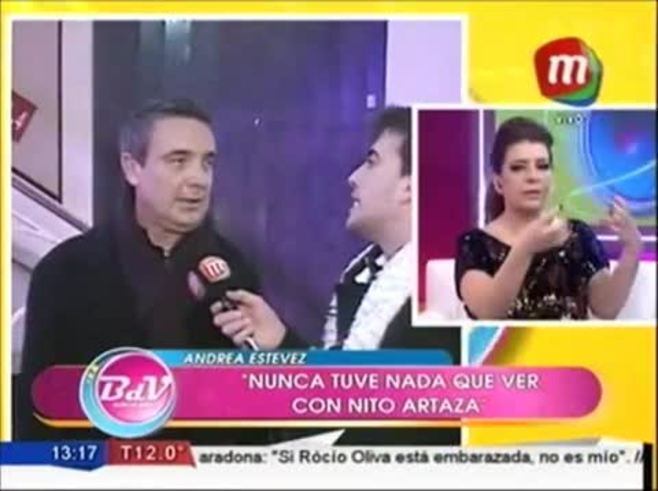 Andrea Estévez prendió fugo a Nito Artaza: "Quería tener algo conmigo, y tengo pruebas"