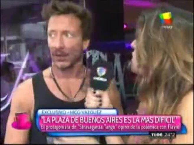 Nico Vázquez se diferenció de Flavio Mendoza: "Me encantaría que él hablara de su laburo y no le dé tantas horas al quilombo" 