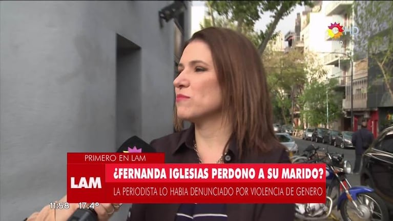Fernanda Iglesias habló de su relación con su marido tras denunciarlo por violencia de género: "Las cosas están bien; estoy enamorada"