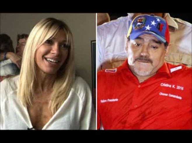 Catherine Fulop y sus disculpas a Diego Maradona