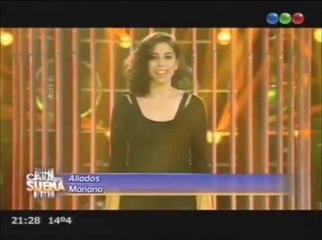 Los Aliados cantaron en Tu cara me suena