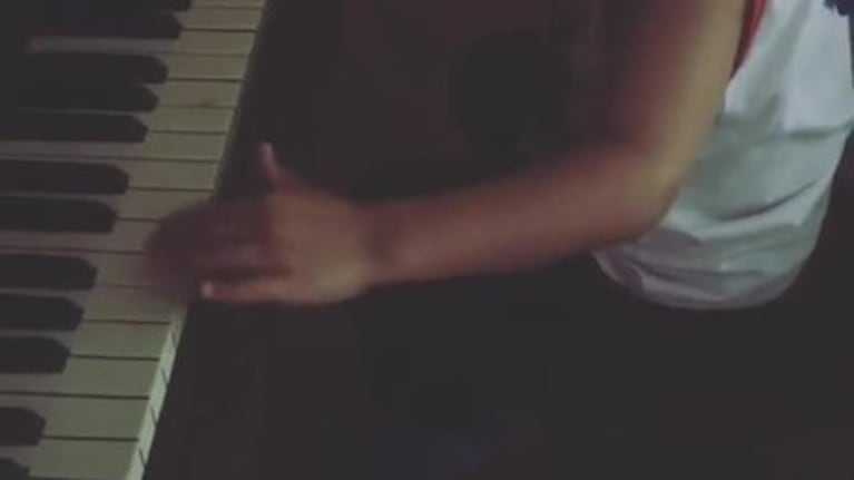 El video más tierno del hijo de Gonzalo Heredia y Brenda Gandini