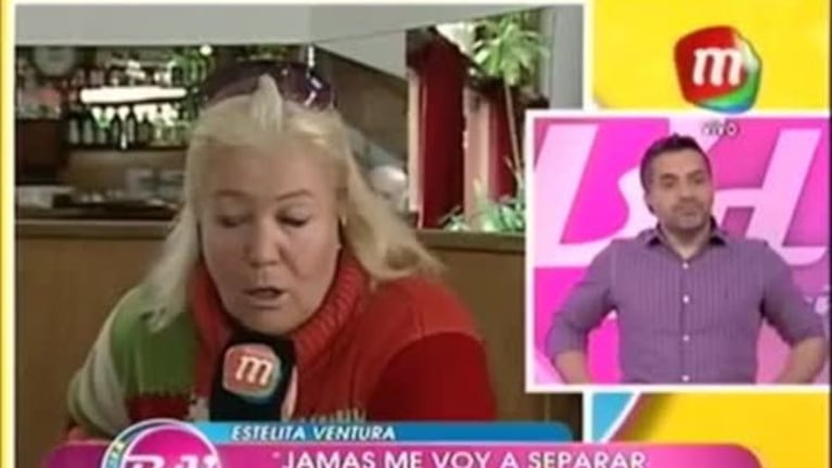 Estelita Ventura dijo que no se va a separar de Luis... y le devolvió un "palito" a Viviana Canosa