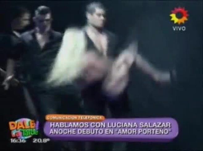 La escena teatral "hot" que Luciana Salazar no quiso hacer por pedido de Martín Redrado