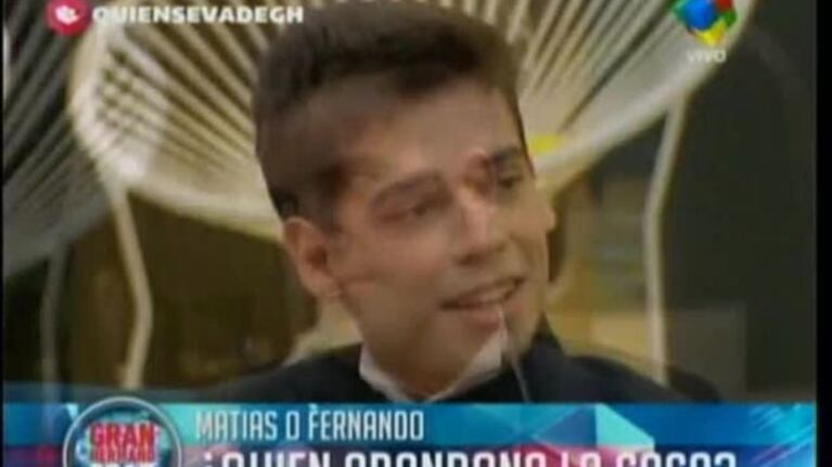 Fernando, eliminado de Gran Hermano 2015