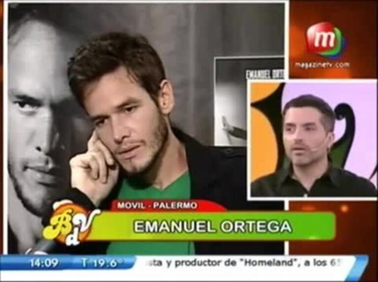 Emanuel Ortega desmintió indignado el supuesto affaire de Palito con Graciela Alfano, y ella lo cruzó