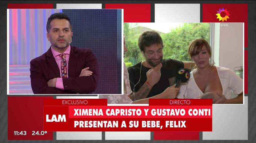  Desopilante perlita retro de De Brito con Anderson en la boda de Capristo