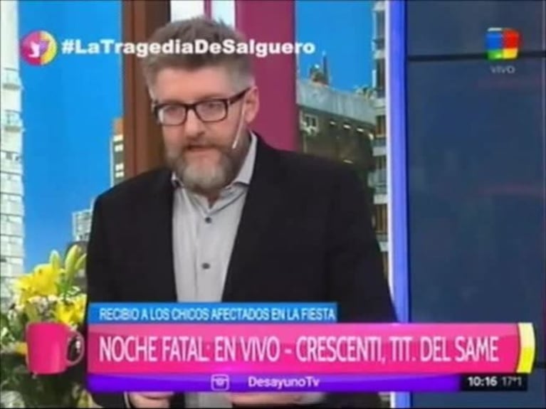 El llanto desconsolado del titular del Same: "No veamos más camas vacías" 