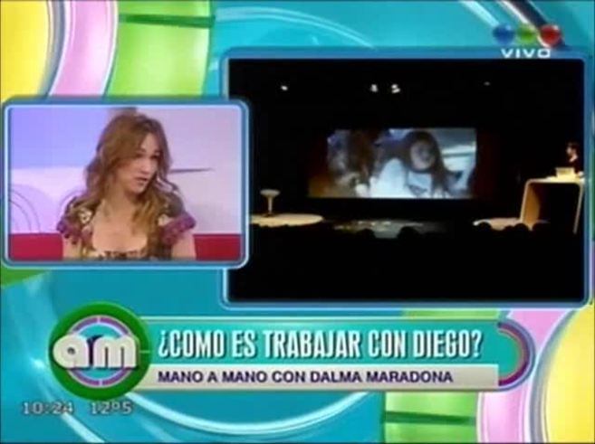 Dalma Maradona en AM: "Es cierto que mi papá está haciendo una auditoría, sólo me hubiese gustado que el tema lo manejen de otra forma"