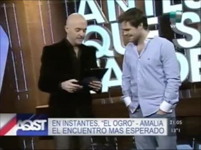 Peter Lanzani mostró su lomo en Antes que sea tarde