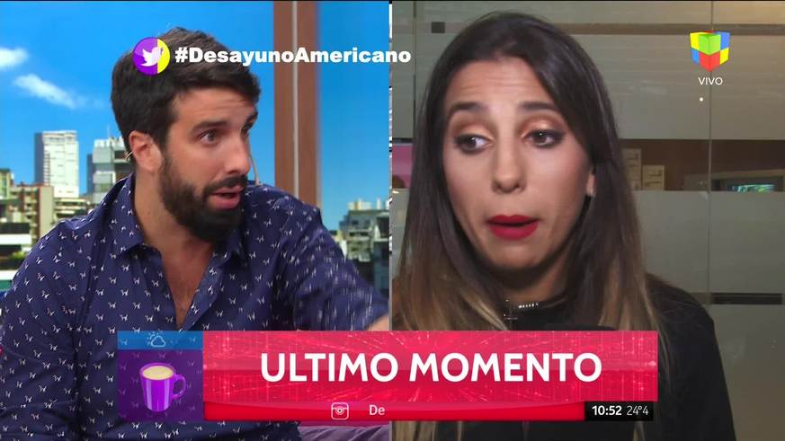 Pamela David le llamó la atención a Flavio Azzaro y Pablo Duggan en vivo: "¡Se pueden dejar de interrumpir! Me ponen nerviosa"