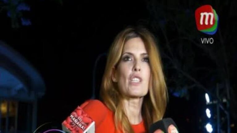 La reacción de Isabel Macedo cuando le preguntaron por su hermana