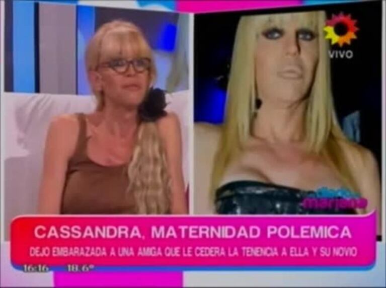 Casandra Crash y la polémica por su futura maternidad: "Me tuve que acostar con una mujer"