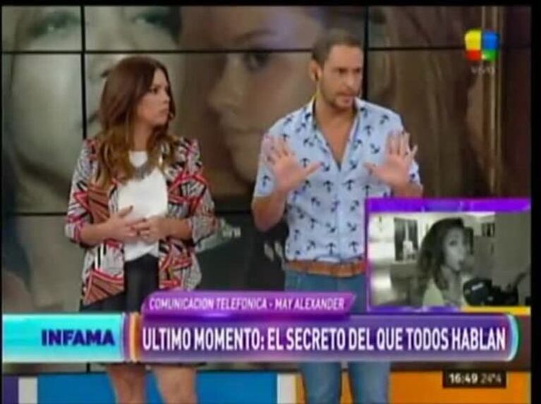 Examiga de María del Mar la acusó de infidelidad, Infama mostró una foto y ella se defendió: "No soy la chica del video, no tengo ese pelo ni ese cuerpo"