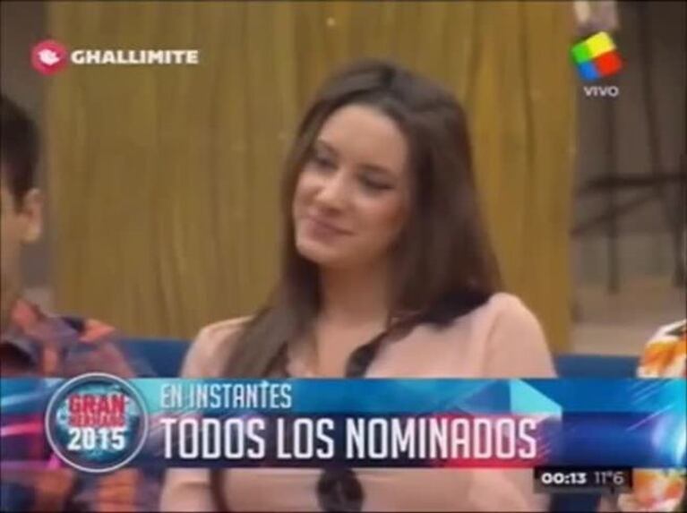 Rial, blanco de un incómodo comentario en GH tras limpiarse el beso de Zaccanti: "Se te va a enojar Mariana"