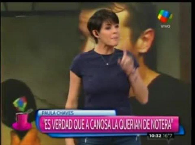 Pamela David le habló a Canosa por el levantamiento de Zapping: "No tengo poder ni decisión"