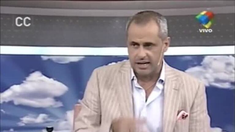 Jorge Rial, furioso con los que criticaron su nota con el hermano de Adabel Guerrero