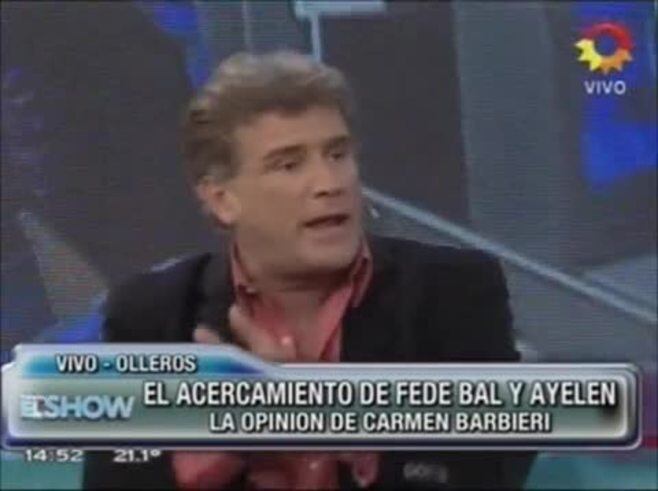 Federico Bal: "Estoy convencido que mi papá salió con Ayelén Paleo, todos lo sabemos"