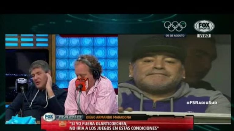 La emoción de Pablo Ladaga al hablar con Diego Maradona por primera vez