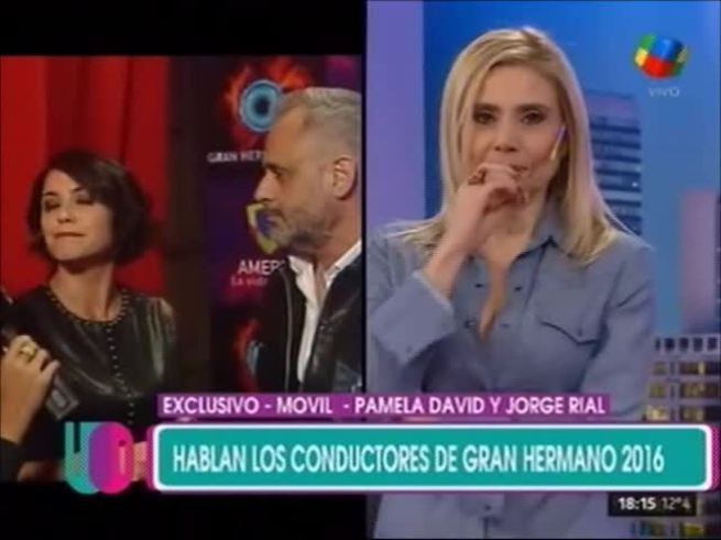 Jorge Rial habla de su relación con Agustina Kämpfer en la presentación de Gran Hermano 2016