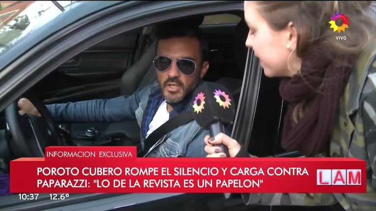 Fabian "Poroto" Cubero habló de la polémica tapa de Paparazzi