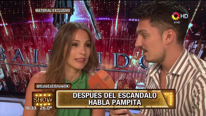 El descargo de Pampita tras su noche de catarsis en ShowMatch
