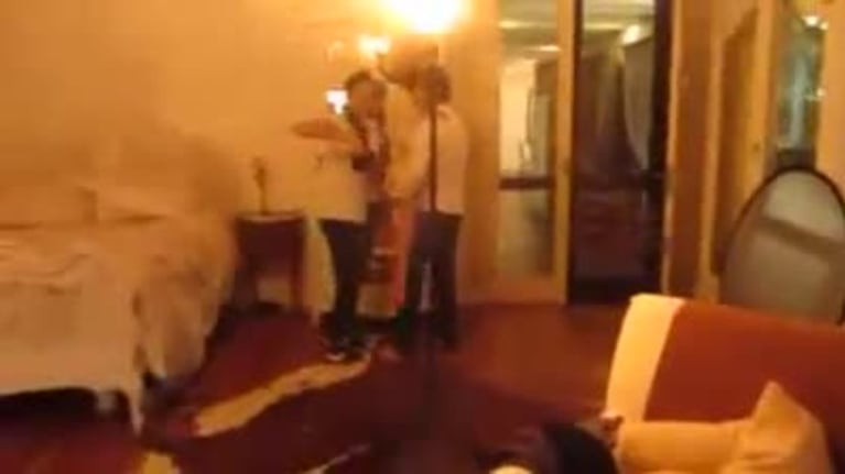 Fabián Doman y Carolina Nuin, mimosos en una producción "hot"