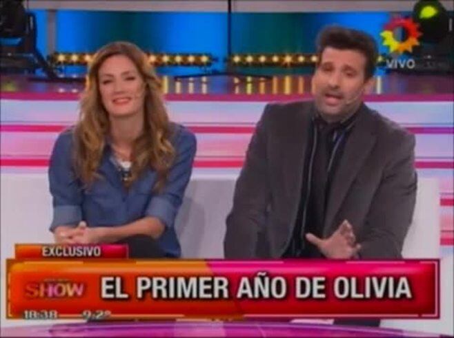 Paula Chaves y su emoción por el conmovedor video del primer año de Olivia