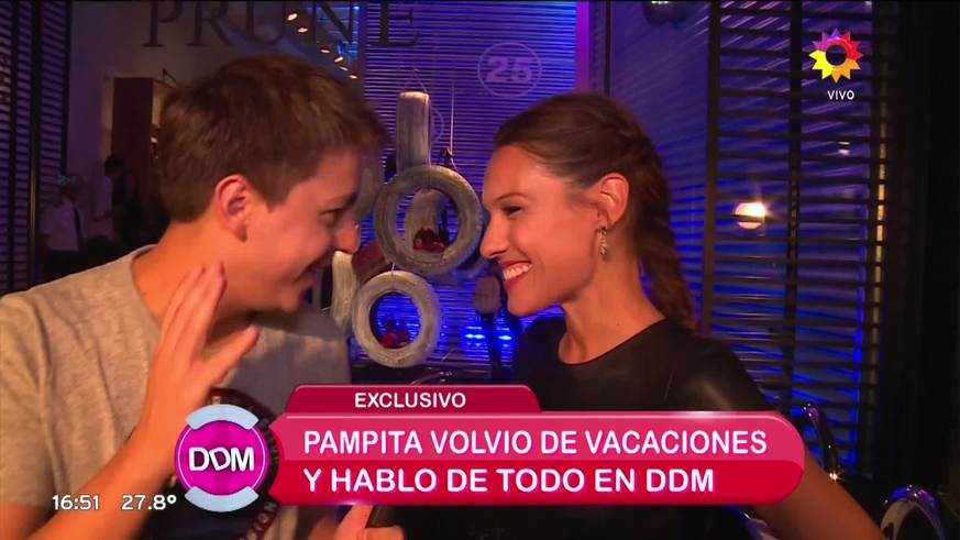 Pampita vuelve a ShowMatch