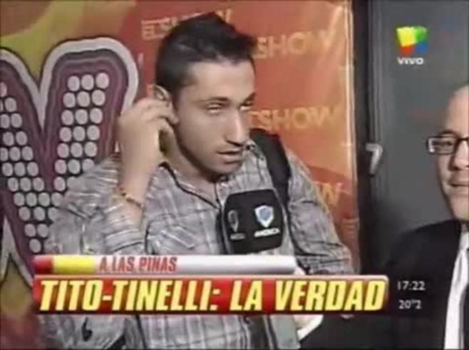 Tito Speranza habló sobre la trompada a Marcelo Tinelli