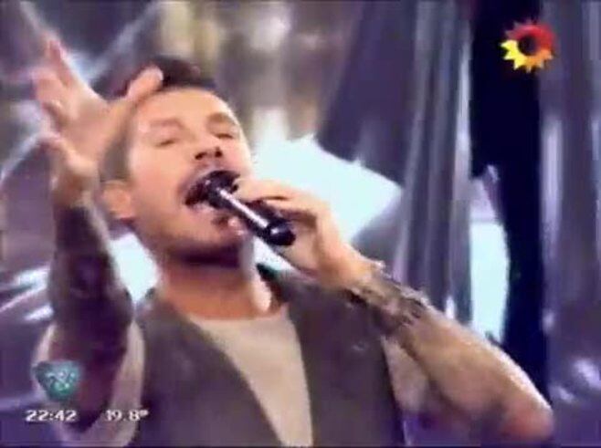 Nazarena Vélez en la pista de ShowMatch