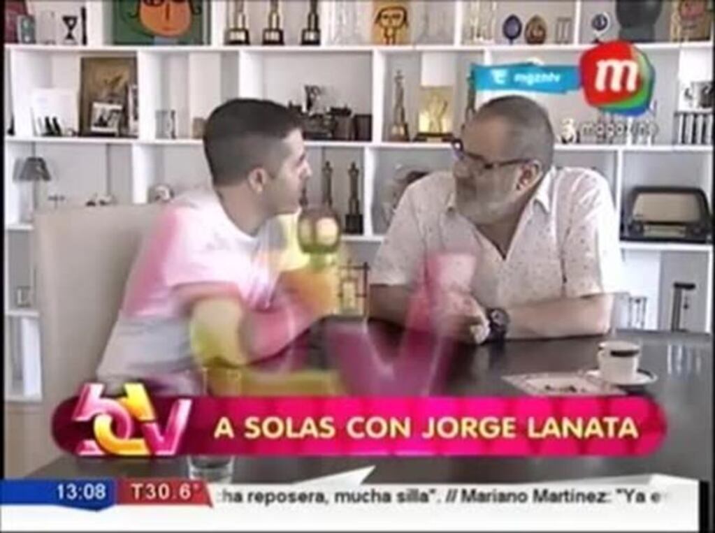 Jorge Lanata mano a mano con Angel de Brito