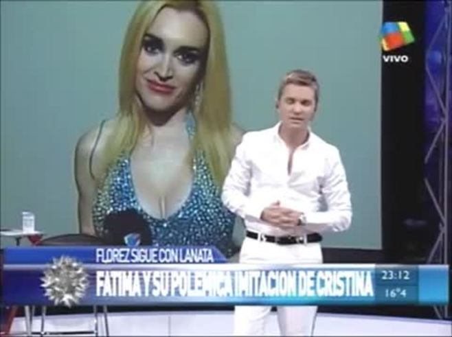 La imitación de Fátima Florez a Mariana Nannis en Intratables