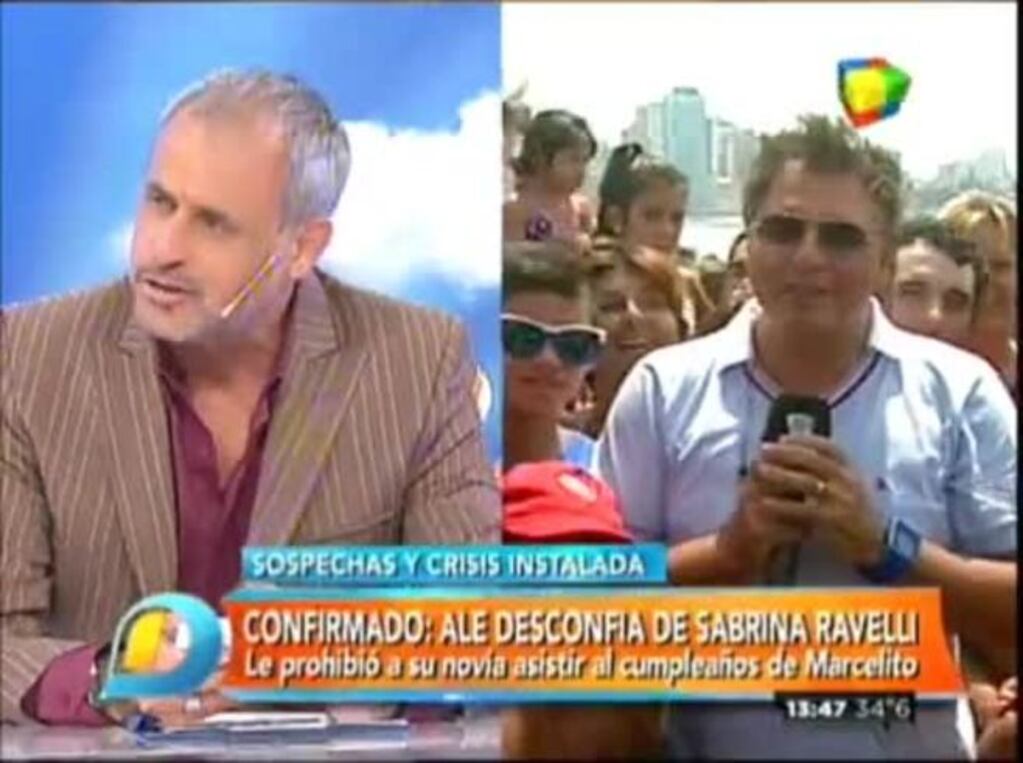 Jorge Rial mostró el picante audio de Fede Bal contra Matías Alé: "Me llevo como el cul…, hay una falsedad muy fuerte"