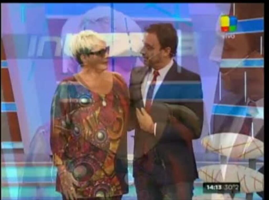 Carmen Barbieri apareció en Intrusos con lentes negros: "Me explotó un ojito"