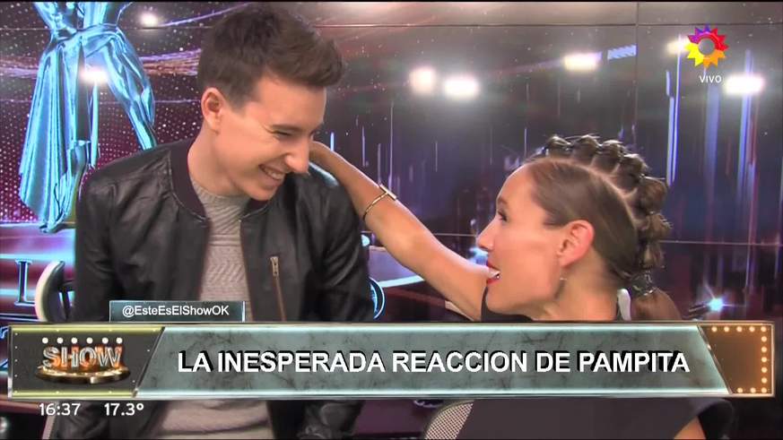 La reacción de Pampita cuando le nombran a Natalia Oreiro