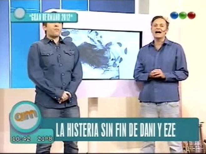 Gran Hermano 2012: siguen los besos, mimos y “algo más” entre Ezequiel y Daniela