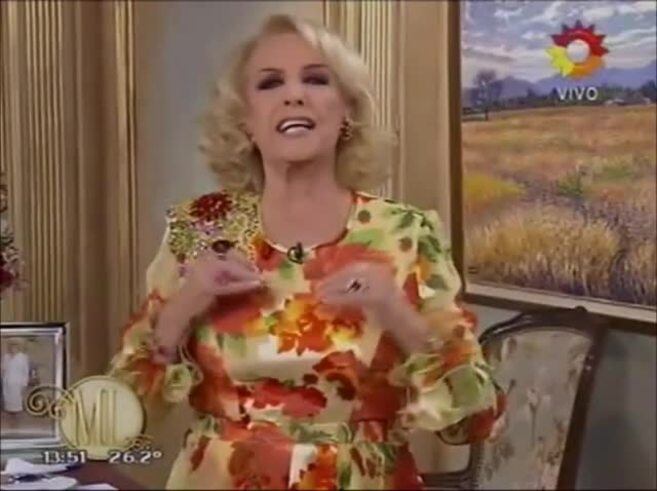 Marcelo Tinelli y Mirtha Legrand se hacen una selfie