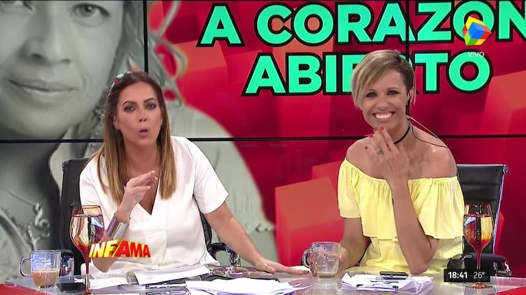 Dalila contó en Infama que tuvo un affaire con El Polaco: "Hubo un cachondeo, pero no me voy ni en pedo a La Plata por nadie"